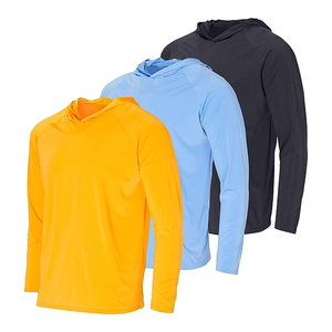 Hot Sale New Arrival 100% Cotton Winter <b>Pullover</b> <b>Men</b> Breathable Casual Printed Oem Service Custom Hooded T Shirt - Product Image 5