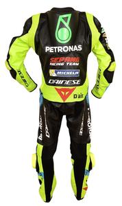 Nouvelle combinaison de moto noire entièrement personnalisable moto équitation moto course combinaison en cuir véritable avec armure Protection à la main - Product Image 6