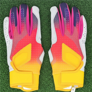 Guantes de Béisbol de Cuero Genuino con Logotipo Personalizado, Artículos Deportivos Personalizables de Venta Caliente para Hombres, Mujeres y Jóvenes - Product Image 1