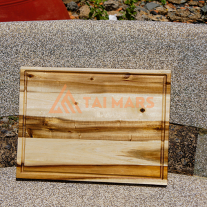 Vente en gros TAIMARSWOOD Planche à découper carrée en bambou Planche à découper écologique Passe au lave-vaisselle - Product Image 5