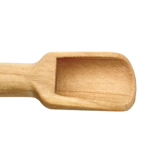 Cuchara de madera de acacia de alta calidad Cuchara de té en polvo medicado Cuchara de madera de sal de baño de madera maciza - Product Image 3