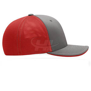 Casquettes de sport ajustables en polyester/coton respirantes et confortables, couleur unie, sur mesure, vente directe d'usine, haute qualité - Product Image 5