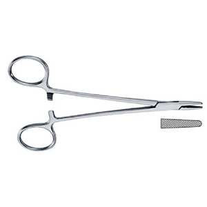 Porte-aiguille manuel en acier inoxydable de qualité professionnelle outil médical Durable pour Instruments chirurgicaux Instrument Frazier - Product Image 1