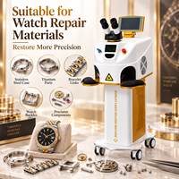 Soudeuse laser 200W YAG pour la réparation de montres, soudage de boîtiers en acier inoxydable et applications de micro-précision