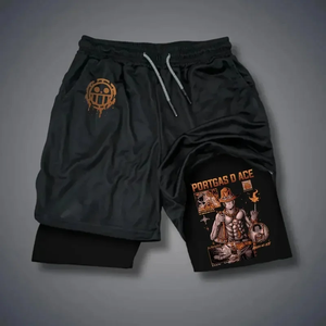 Shorts de una Pieza de Moda 2025, Shorts de Playa de Anime, Tela de Secado Rápido, Perfectos para Correr en Verano - Product Image 2