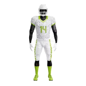 Uniformes de Fútbol Americano Personalizados, Conjunto de Manga Corta con Bordado Sublimado y Tackle Twill - Product Image 5