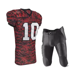 Uniformes de football américain de qualité supérieure pour garçons Ensembles à manches courtes de haute qualité avec technique de sublimation fabriqués - Product Image 1