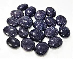 ที่เขี่ยบุหรี่ควอทซ์สีฟ้าธรรมชาติคริสตัลขัดรูปไข่สไตล์ฮวงจุ้ยกำหนดขนาดเองคุณภาพสูงต้นกำเนิดจากอินเดีย - Product Image 6