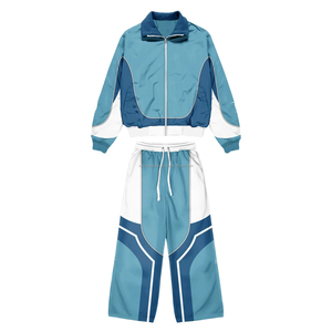 Nuevo conjunto deportivo cortavientos para hombre, informal, impermeable, de poliéster ligero, conjunto cortavientos para hombre - Product Image 2