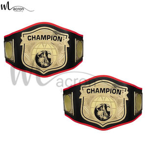 Ceintures en cuir PU de haute qualité, poids lourd, de qualité supérieure, couleur rouge et noire, nouvelle arrivée, fabrication personnalisée, prix raisonnable - Product Image 4