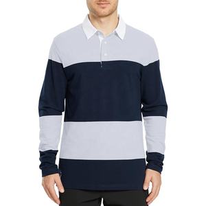 <b>High</b> Quality Long Sleeve Solid Digital Printing Quick Dry 100% Cotton Rugby <b>Collared</b> Casual <b>Men</b> Golf for <b>Shirt</b> - Product Image 5