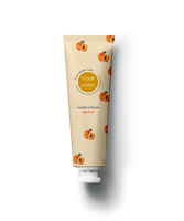 Crème pour les mains italienne OEM à l'abricot, hydratante, nourrissante, enrichie en vitamine E, beurre de karité, glycérine, action hydratante, fruitée, pour peaux normales