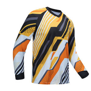 Nouveau Style Personnalisé Unisexe 100% Polyester Sublimé Motocross Jersey Sports Wear Motocross Jersey - Product Image 2