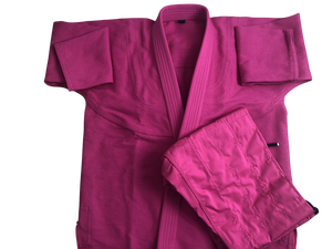 Kimono de Jiu Jitsu Unisex Color Rosa, Algodón, con Agarres, Servicios OEM y ODM, Venta Directa al Por Mayor - Product Image 1