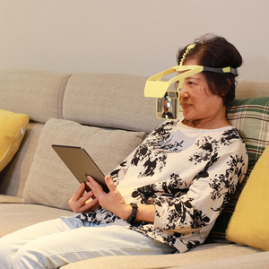 ชุดหูฟังเพิ่มการมองเห็นแว่นตาอ่านหนังสือแบบพกพาสุดพิเศษ - Product Image 5