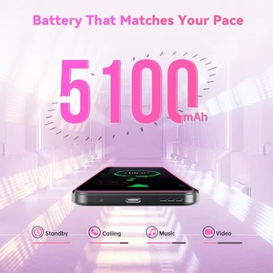 Cubot <span class=keywords><strong>A30</strong></span> Android 14 Smartphone 16 Go (extension 6 Go + 10 Go) RAM + 128 Go ROM 90Hz Écran 6.745 pouces 5100mAh 48MP Caméra Face ID - Product Image 6