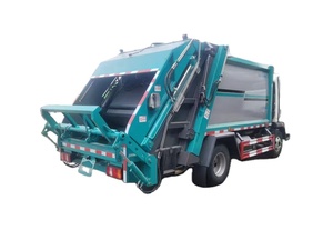 รถบรรทุกบดอัดขยะมือสอง 4x2 พวงมาลัยซ้าย/ขวา ความจุ 8 ลูกบาศก์เมตร บรรทุกได้ 5-8 ตัน สำหรับขาย - Product Image 4