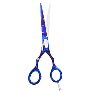 Tijeras de Peluquería Profesionales con Tornillo Extraíble y Reposaditos para los Dedos, las Mejores Tijeras de Corte de Pelo de Salón, Hoja Recta de Acero Metálico - Product Image 6