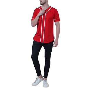 Concevez votre propre maillot de baseball et de softball personnalisé sublimé pour hommes - Product Image 2