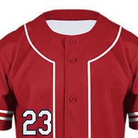 Camiseta de Béisbol Lisa sin Estampado, OEM ODM, Uniforme Personalizado, Ropa Deportiva de Equipo de Alta Calidad, Impresión de Logotipo, Venta al Por Mayor