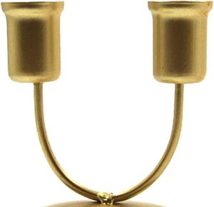 Elegantes soportes de velas de metal con detalles intrincados para una iluminación sofisticada para una elegante iluminación de la sala de estar al precio más bajo - Product Image 6