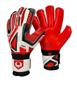 Gants de gardien de but en cuir au design personnalisé entièrement orange néon avec poignée en latex haute visibilité matériau en caoutchouc SP Branding - Product Image 6