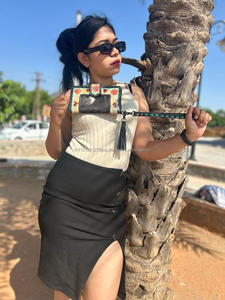 Nouveau Western élégant en cuir de vachette usiné fourrure cuir bracelets embrayages femmes conçu sac à main vente chaude en cuir usiné gland portefeuilles - Product Image 2