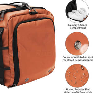 Outdoor Use New Arrivals Canvas Water Resistant Lightweight Eco-Friendly Casual Gym <b>Bags</b> Customized Trendy Large Capacity - Product Image 5