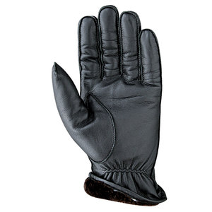 Jolis gants de fitness en cuir noir Gants d'habillage à la mode en gros - Product Image 3
