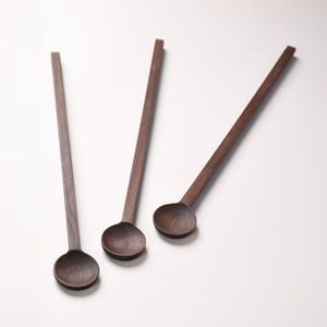 Juego de cucharas agitadoras de madera hechas a mano, mango largo, acabado liso, utensilios duraderos y resistentes al calor para cocinar, mezclar y uso en la cocina - Product Image 5