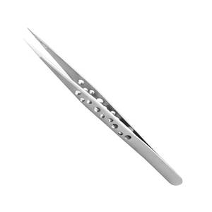 Pinzas para pestañas de acero inoxidable, calidad superior, diseño personalizado, superventas - Product Image 5