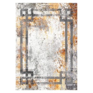 Tapis chenille antidérapant RUGS DEPOT LXDP-0732, multicolore, neutre, traditionnel, oriental, imprimé numériquement, lavable en machine, vente en gros - Product Image 1