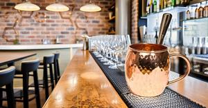 Moscow Mule Mug 100% Cuivre Massif Pur 16 Oz Sans Doublure Sans Nickel Intérieur Fabriqué À La Main Conception Martelée - Product Image 3