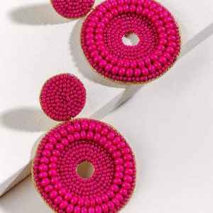 European and American Style Multi-Design Beaded <b>Earrings</b> Classic Western Bohemian <b>Set</b> for Wedding Breaded <b>Gold</b> Wholesale - Product Image 5