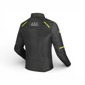 Blouson Moto d'Été LS2 Breeze Certifié Classe A, Maille Respirante, Manches Courtes, Vêtement de Sport Homologué pour la Conduite Automobile - Product Image 2