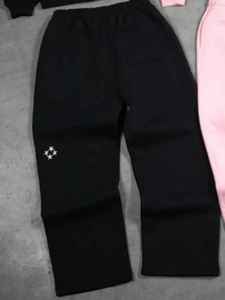 Sudadera corta personalizada y Joggers, chándal de gran tamaño de lujo, sudadera de color personalizada, conjunto de pantalones de chándal de 2 piezas, chándal para mujer - Product Image 6