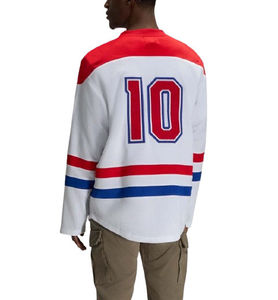 Maillot de hockey sur glace personnalisé, uniforme d'équipe professionnelle, Griswold 00, joueur 10, capitaine C, sublimé, nom et numéro personnalisés, sport - Product Image 5