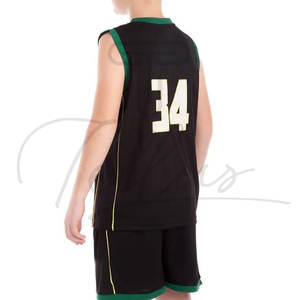 Uniforme de Baloncesto para Niños de Diseño Único, Uniforme de Baloncesto de Secado Rápido, Ropa Deportiva para Niños, Uniforme de Baloncesto - Product Image 6