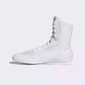 Edición deportiva Crea tu propio logotipo Calidad profesional Impreso Fabricante de buena calidad Zapatos de boxeo de goma de cuero con cordones Transpirables - Product Image 5