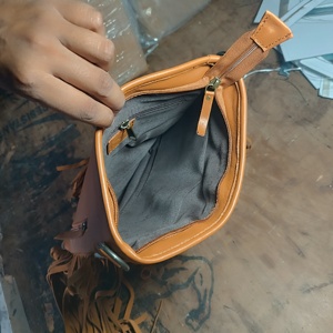 New Arrival Premium Quality Cowhide Fur Leather <b>Sling</b> <b>Bag</b> Western Leather <b>Sling</b> <b>Bag</b> at Wholesale Price - Product Image 6