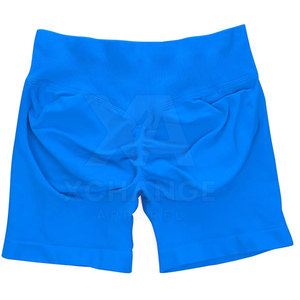 High Performance Women's Scrunch <b>Booty</b> Shorts Breathable Washed Fabric Active Lifestyle Apparel Built for Flexible Movement - Product Image 2
