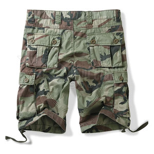 Pantalones Cortos Cargo para Hombre de Secado Rápido, Transpirables, con Cierre de Cremallera, Cintura Media, Color Sólido, 100% Algodón, Calidad Premium - Product Image 2