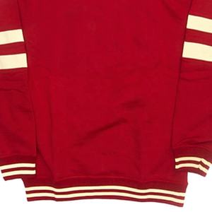 Sudaderas universitarias de cuello redondo personalizadas de alta calidad al por mayor, sudaderas personalizadas de algodón con cuello redondo y hombros caídos Vintage - Product Image 6