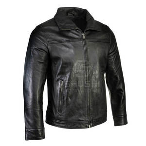 Diseña Tu Propia Chaqueta de Cuero para Hombre de Invierno con Logotipo Frontal, Alta Calidad, Manga Larga, Ecológica, Transpirable, Talla Personalizada, Estilo Vintage - Product Image 6