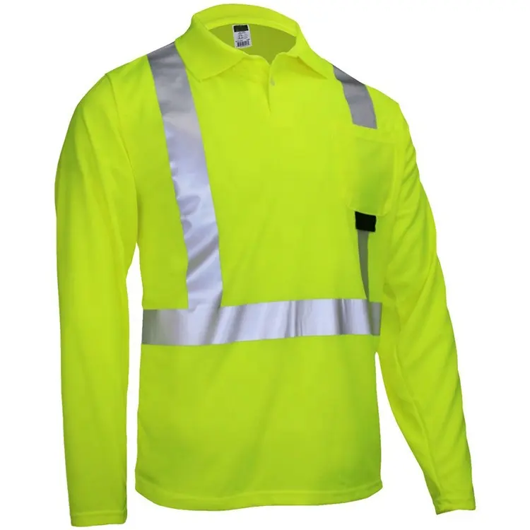 High Visibility Traffic Jacket Reflective Safety Jackets Wholesale Style Security Construction One Piece Work Suit
