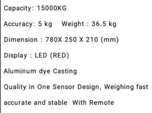 Balance de grue industrielle numérique la plus populaire 2025, capacité de 1 tonne, robuste, boîtier en aluminium/acier moulé sous pression, garantie 1 an - Product Image 5