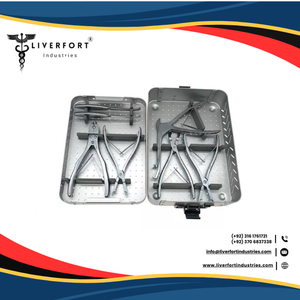 ชุดเครื่องมือตัดแผ่นฉีกออร์โทพีดิกส์พร้อมกล่องฆ่าเชื้อ - Product Image 2