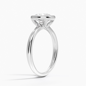 Timeless 925 <b>Silver</b> Lab Grown Round Cut <b>Solitaire</b> <b>Ring</b> for Women Stylish Design for Everyday & Special Occasions IGI Certified - Product Image 5