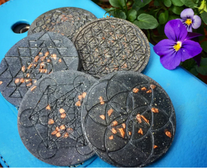 Autocollant de protection pour téléphone en agate de guérison, fait à la main, Feng Shui, par AL AQSA CRYSTAL & GEMS - Product Image 2