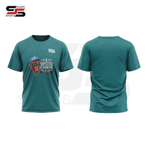 เสื้อยืดคอกลมแขนสั้นสำหรับผู้ชายและผู้หญิงเสื้อยืดคอกลมทรงหลวมระบายอากาศได้ดีสวมใส่สบาย - Product Image 3